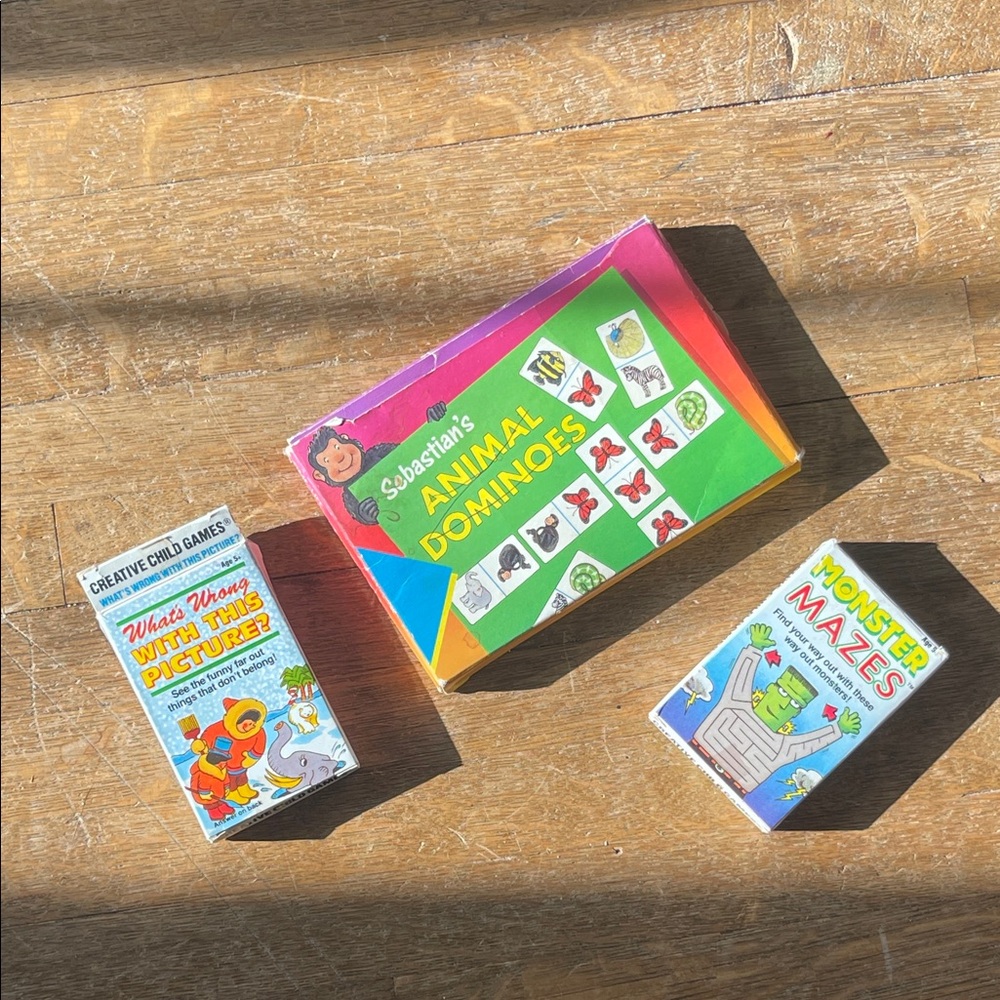 90s vintage kids card games